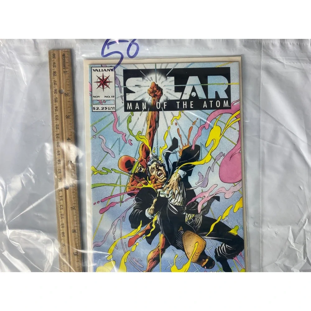 Solar Man‎ of the Atom Comic Book November 1994 Issue 19 Valiant Comics